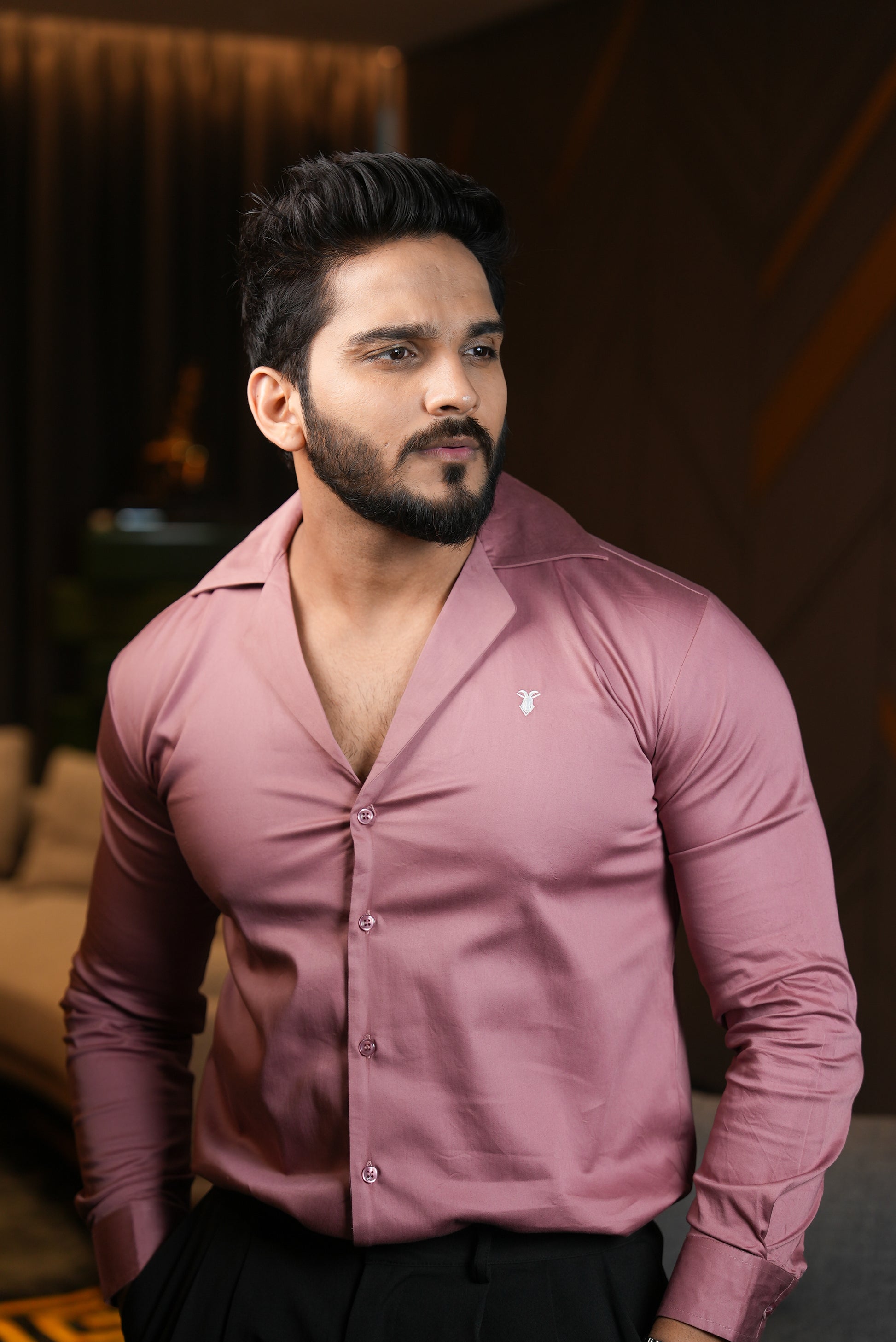 Lux Cotton Cuban Collar