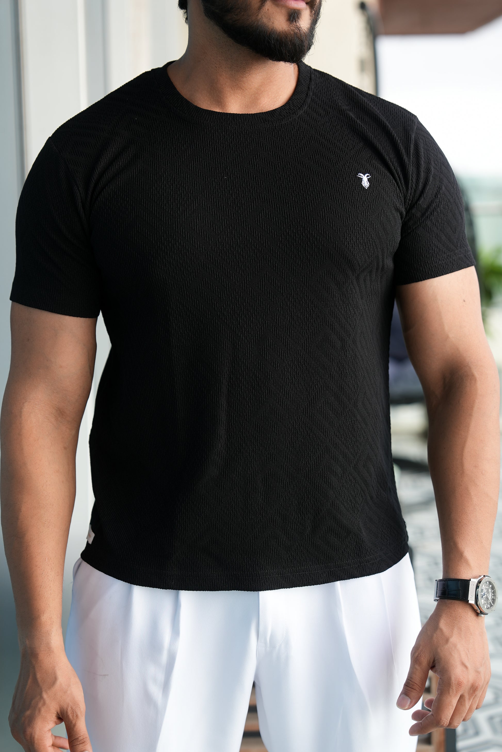 Lux Round Neck T-shirt