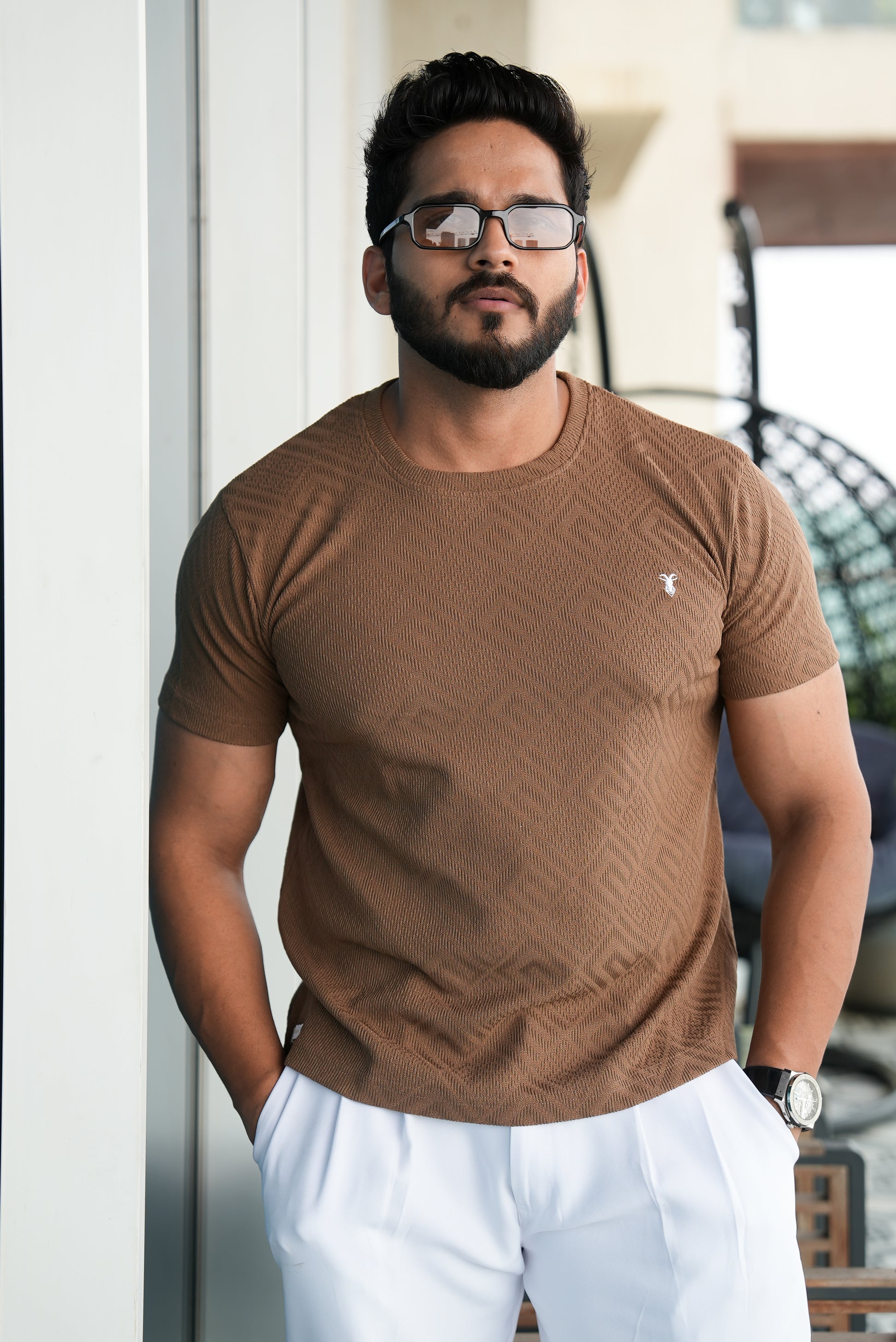 Lux Round Neck T-shirt