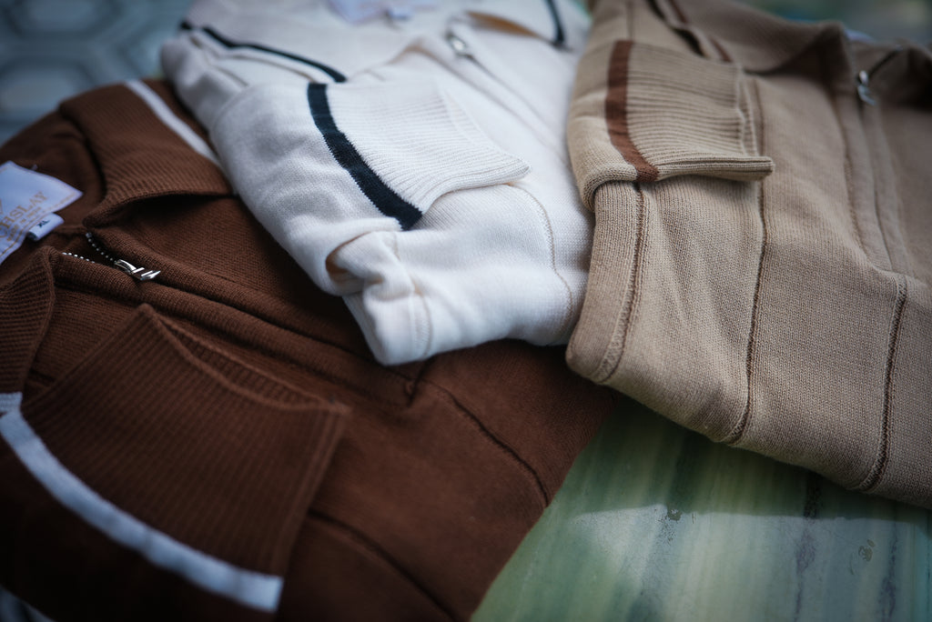 Zip Striped Full Sleeves