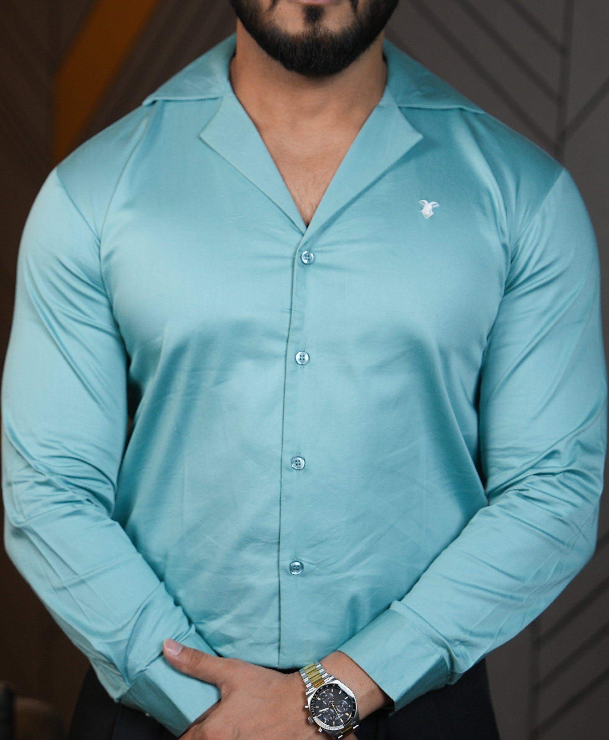 Lux Cotton Cuban Collar